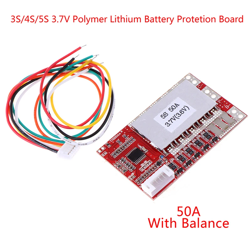 1Pc 3/4/5 S 3,7 V Litij-Polimer Baterija Pcb Bms Polnjenje Protection Board Bilance