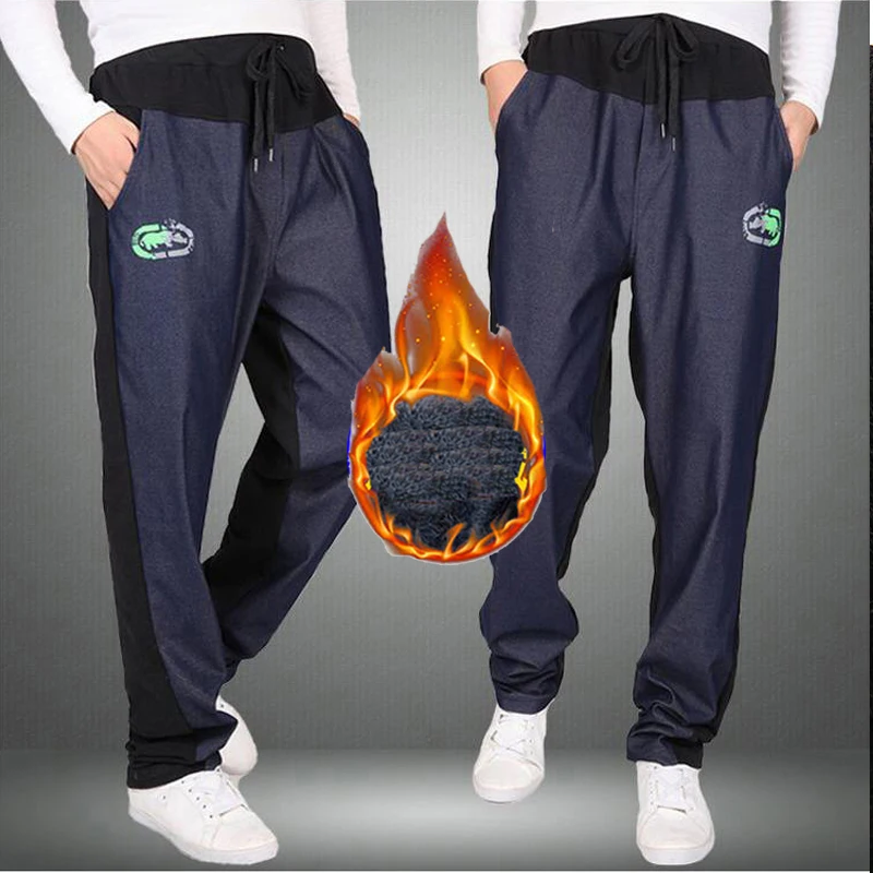 Tople zimske hlače moški Joggers hlače Hip Hop hlače moške obleke 2020 Ulične moške hlače