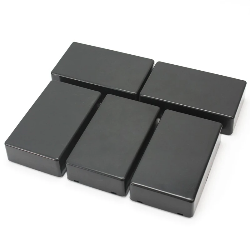 Vroče 5 Kos Črna Plastika Elektronske Projekta Box Ohišje Instrumenta Primeru 100x60x25mm