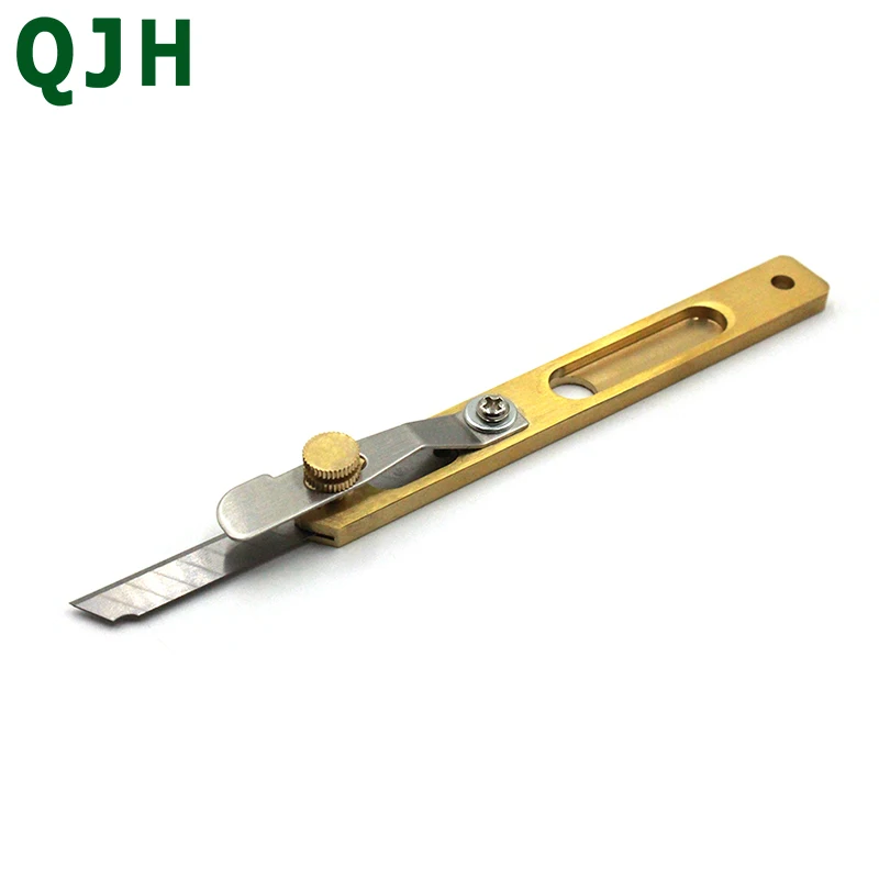 1 Kos Trajne usnja, rezanje nož DIY Usnje Cut Orodja za Rez Obrti Nož Baker Obrezovanje Nož z Rezilom Usnje