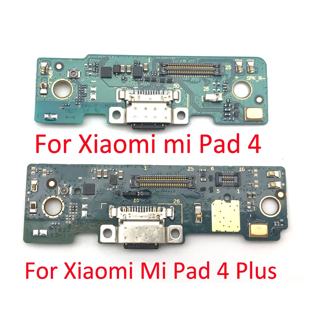 Original Za Xiaomi Mi Pad 4 Pad4 Plus Polnjenje prek kabla USB Port, Mic Mikrofon Dock Priključek Odbor Flex Kabel za Popravilo Delov