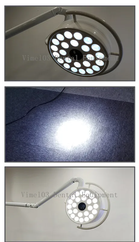 72W LED Stomatologija Hladno Svetlobo Shadowless Lučka Kirurški Steno-Vgrajena Lučka Lepoto Tatoo Pet Operacijo Shadowless Svetlobe