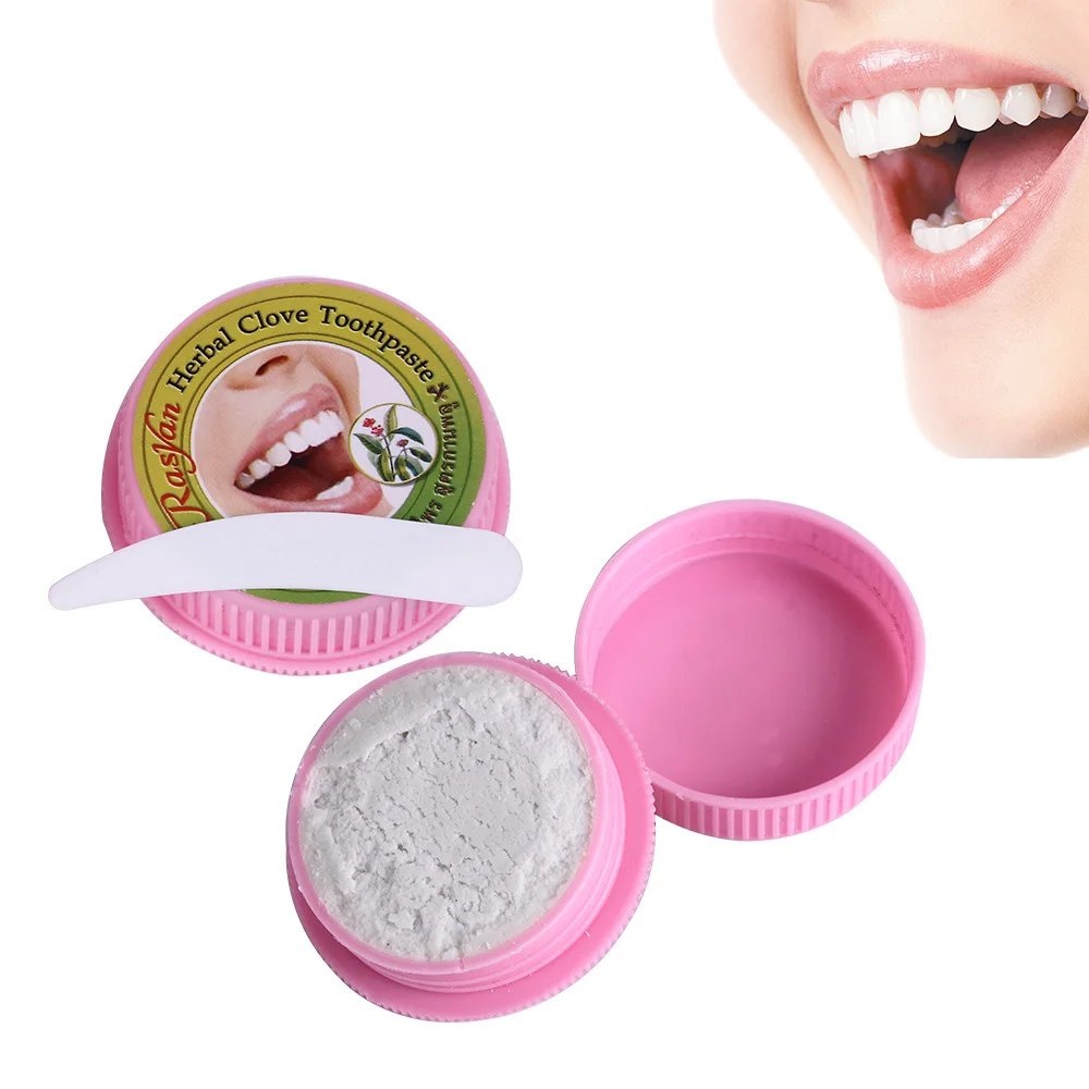 10 g/25 g Zel Mint Zob Zob zobna pasta Naravni Zeliščni Strok Zobne paste Dentifrice Odstranite Madeže Protibakterijsko Alergijske Gel