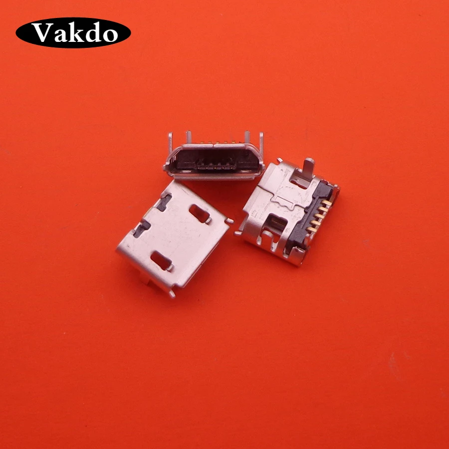 1000pcs/veliko mini Micro USB polnjenje prek kabla USB port priključek priključek za vtičnico dock plug moč Za Blackberry 8520 za Lenovo IdeaTab A2109 U018