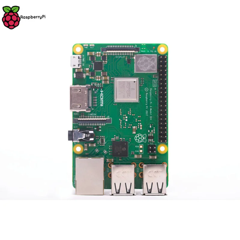 Original Raspberry Pi 3 Model B+ RPI 3 B plus z 1GB BCM2837B0 1.4 GHz ARM Cortex-A53 Podporo 2,4 GHz WiFi in Bluetooth 4.2