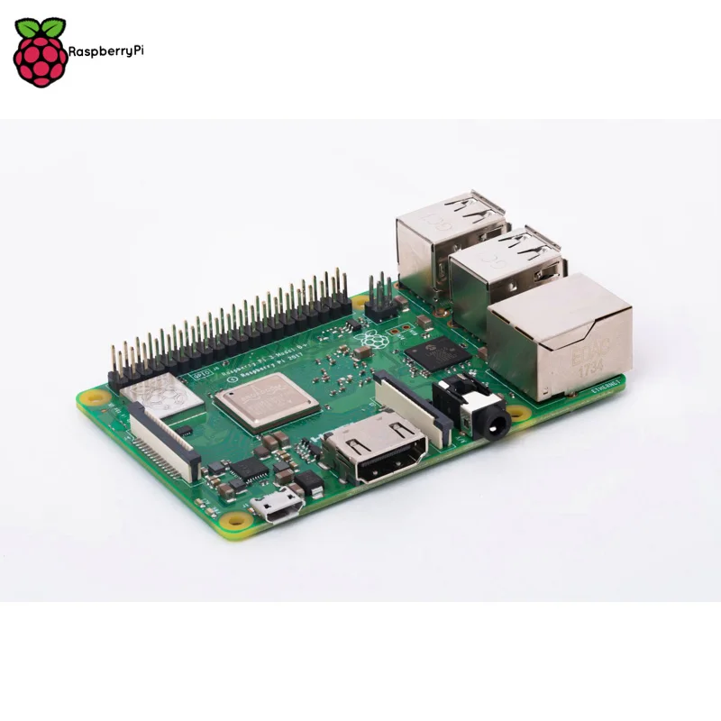 Original Raspberry Pi 3 Model B+ RPI 3 B plus z 1GB BCM2837B0 1.4 GHz ARM Cortex-A53 Podporo 2,4 GHz WiFi in Bluetooth 4.2