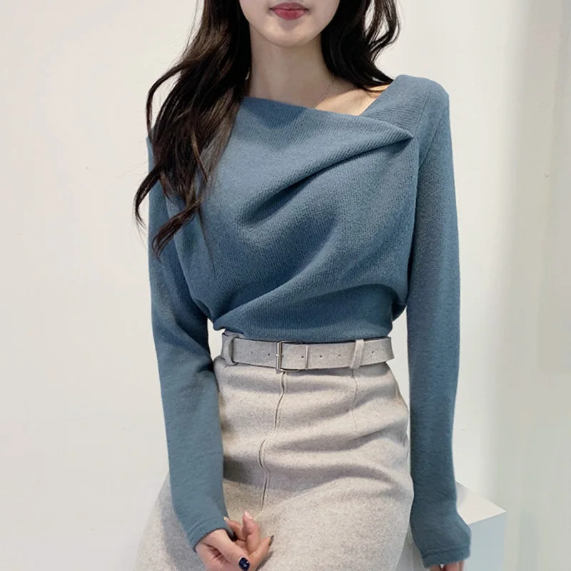 WHCW CGDSR pulover ženske, korejski prevelik letnik pletene lady 2020 elegantno jeseni, pozimi debel pulover srčkan skakalec loose ženska