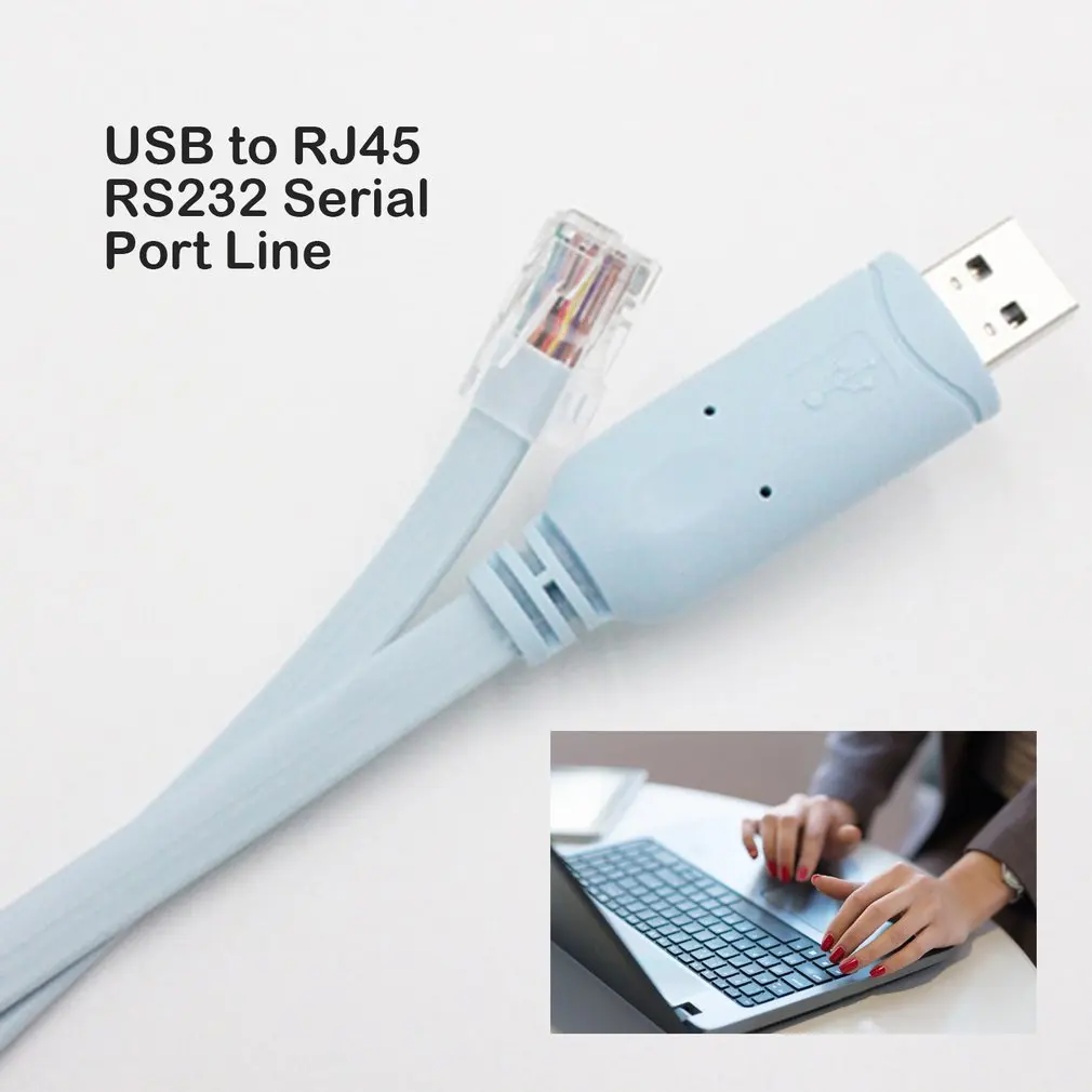 USB/Tip-C Za RJ45 Kabel USB Na Serijski/Rs232 Konzole Prevračanjem Kabel Za Cisco Pot USB2.0 Vmesnik RJ45 Crystal Head Line