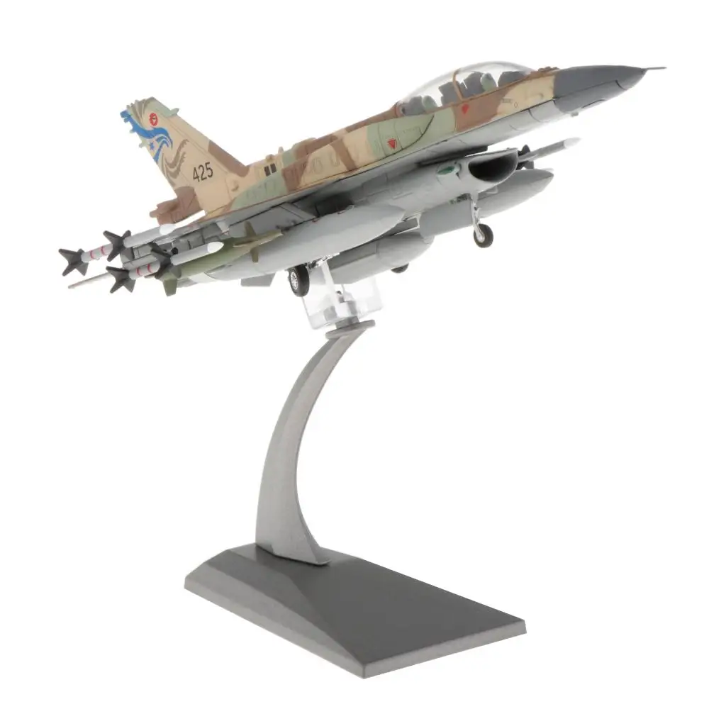 Letalo Letalo model F-16I Fighting Falcon Izraelske Vojske letala diecast 1:72 kovinski Letal w/ Stojala Playset