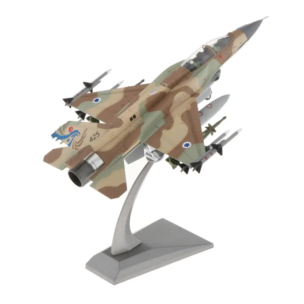 Letalo Letalo model F-16I Fighting Falcon Izraelske Vojske letala diecast 1:72 kovinski Letal w/ Stojala Playset