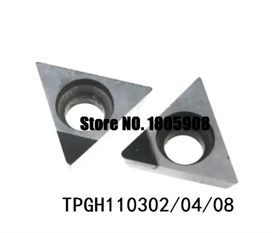 1PCS TPGH110302 TPGH110304 TPGH110308 PCD Diamant CBN vložki ,Karbida Rezkanje Vložki,CNC Struženje vložki Za STGCR/STFCR