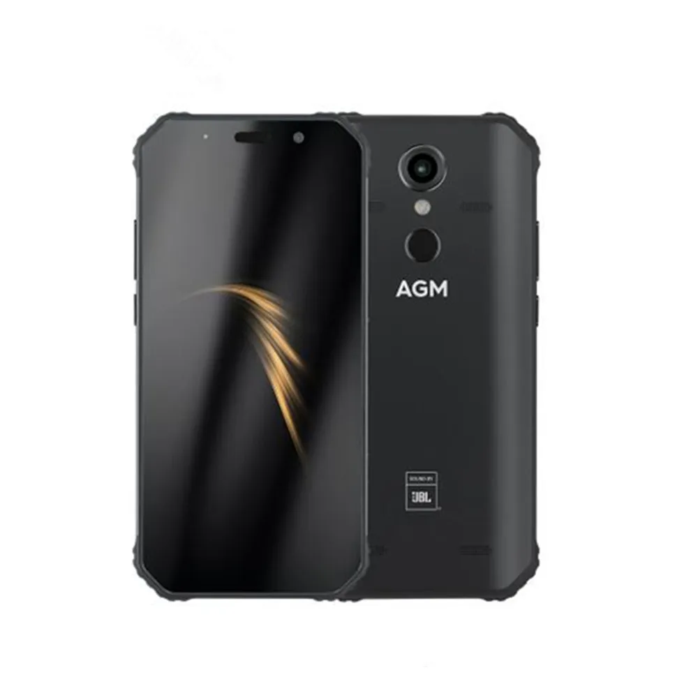AGM A9 JBL Co-Branding 5.99 palčni RAM 4 GB Android 8.1 Krepak mobilni telefon 5400mAh IP68 Vodotesen Pametni Quad-Polje NFC Zvočnike