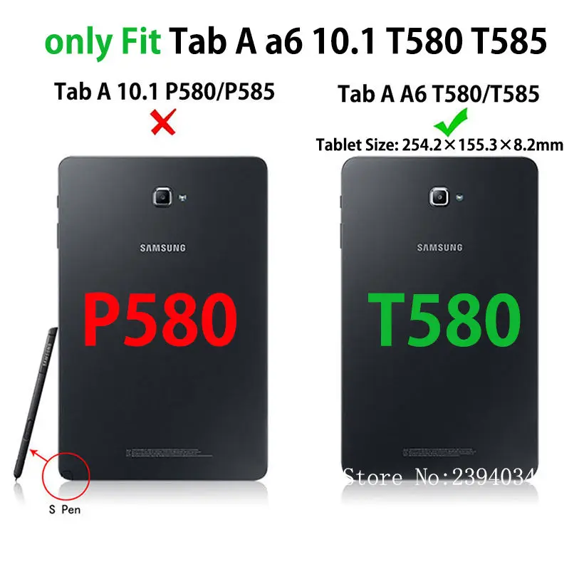 Tablični Primeru Za Samsung Galaxy Tab A6 10.1