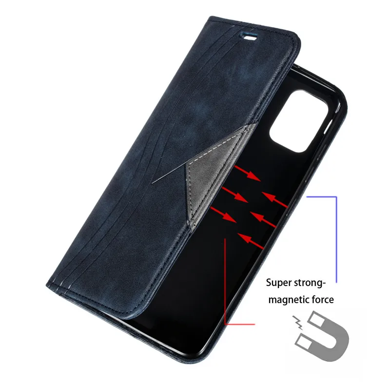 Usnje Magnetni Flip Case Za iPhone SE 2020 Primeru Za iPhone 11 Pro XS Max XR 6 6S 7 8 Plus Primeru Denarnice Pokrovček Reže za Kartice