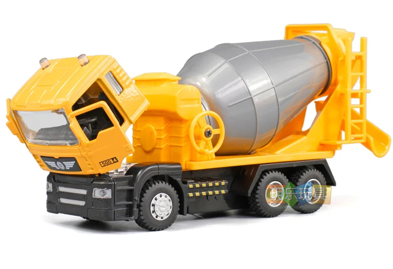 Brezplačna dostava za 1:50 velike cement mixer model zlitine konkretne tovornjak tam so darilni embalaži za otroke je igrača avto darila