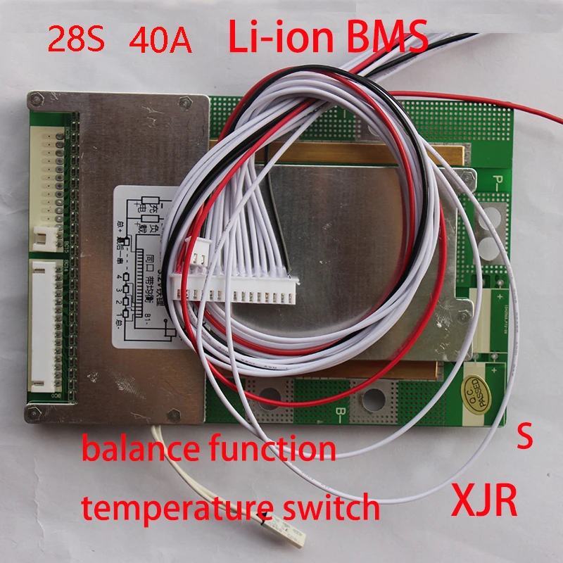 28S 40A različica S lipo litij-Polimer BMS/PCM/PCB baterije varstvo odbor za 28 Paketi 18650 Li-ion Celice w/ Bilance