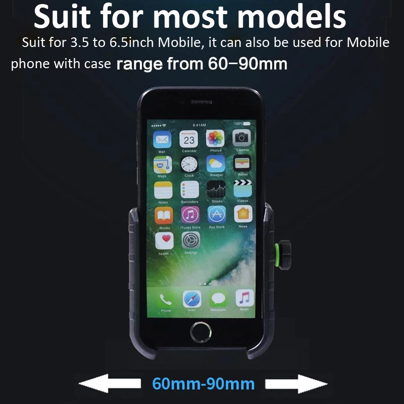 Mobilni Telefon, Držalo za motorno kolo Pametni Podpora za iPhone X 8 Samsung Xiaomi Krmilo Telefon Stojalo z 15W Brezžični Polnilnik