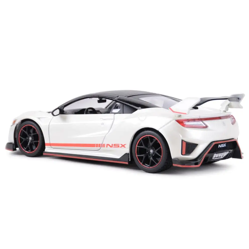 Maisto 1:24 2018 Acura NSX Statično tlačno Liti Vozil Zbirateljske Model Športnih Avtomobilov Igrače