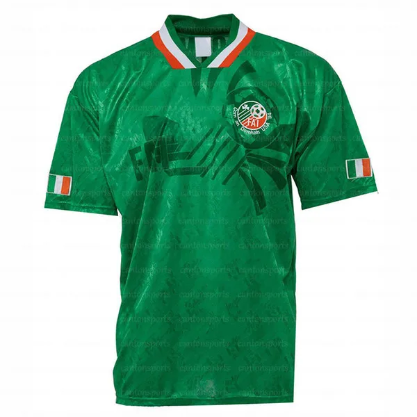 Retro 1990 1992 1994 1988 Irska nogomet dresov 90 93 94 Irska classic vintage Irski TOWNSEND STAUNTON HOUGHTON majice
