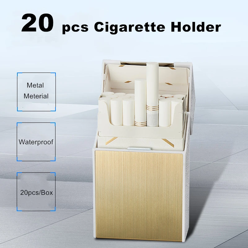 Zidava-v Dvojni Lok Elektronski Vžigalnik 20pcs Cigaret Polje Primeru Nepremočljiva USB Polnilne Turbo Cigaret Lažji Plazme Moških Darila