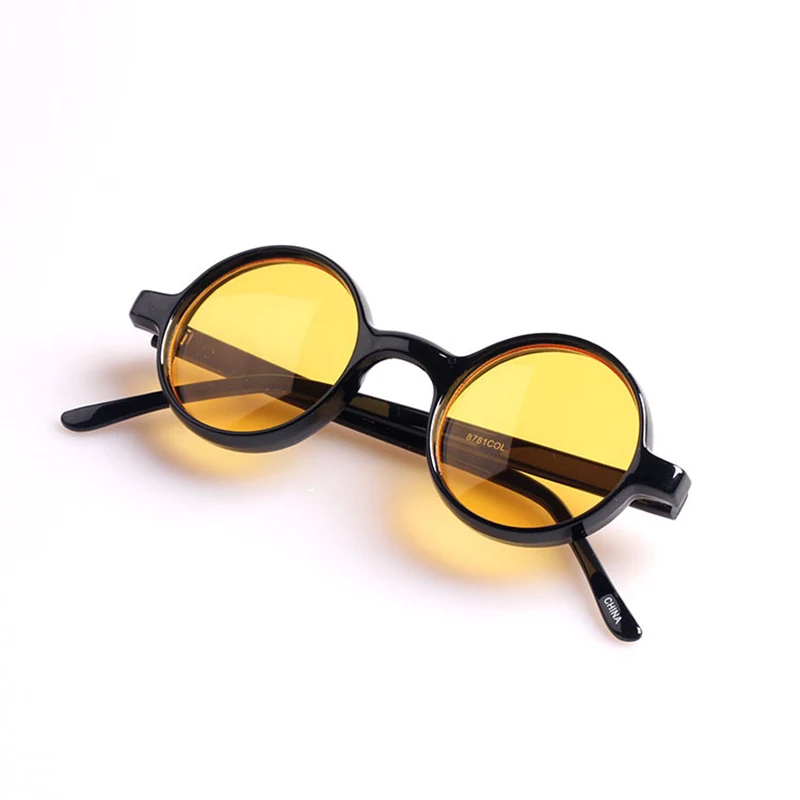 Barvita steampunk okrogla sončna očala ženske moški 2020 rumena zelena modra, oranžna rdeča očala za sonce oculos de sol feminino uv400