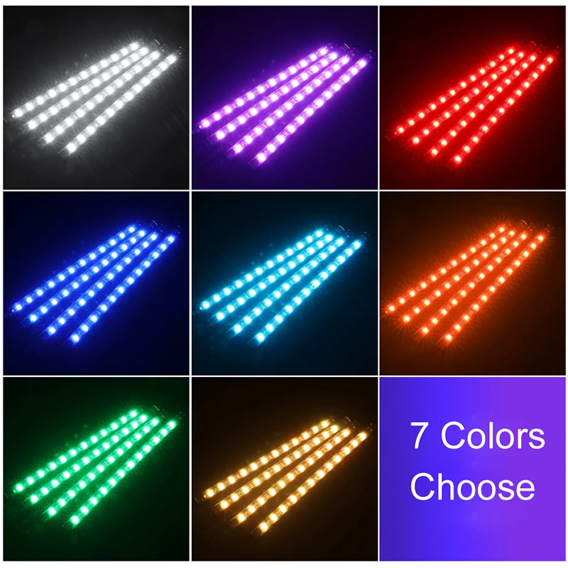 Avto Stopala Okoljske Svetlobe Led Osvetlitvijo App Glasbe za Nadzor RGB Auto Notranje Dekorativne Vzdušje Luči Z USB vtičnico za Vžigalnik