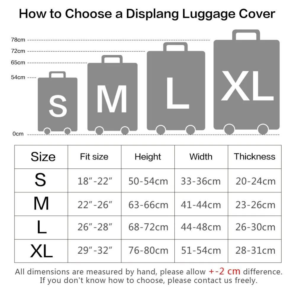 Prilagodite Elastične Prtljažni Kovček Pokriva S/M/L/XL Za 18-32 Palčni Primerih Geometrijske Prugasta Trunk Primeru, Pokrov Prtljage Zaščitnik