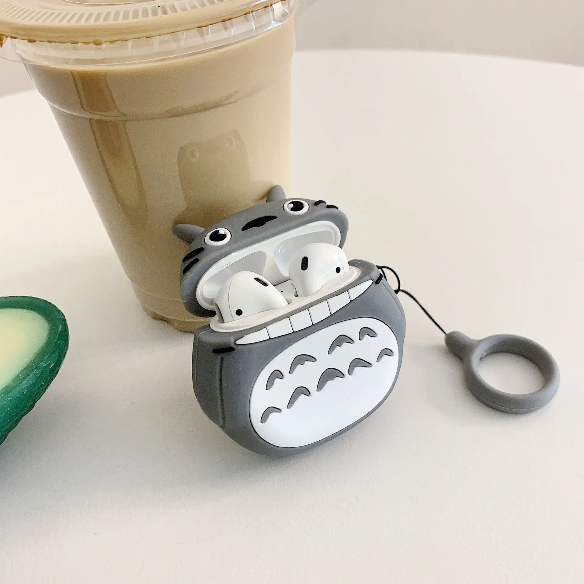 Novo 2021 Ustvarjalno, srčkan Moj Sosed Totoro brezžične bluetooth slušalke zaščitna torbica za airPods1 2 3 slušalke pribor