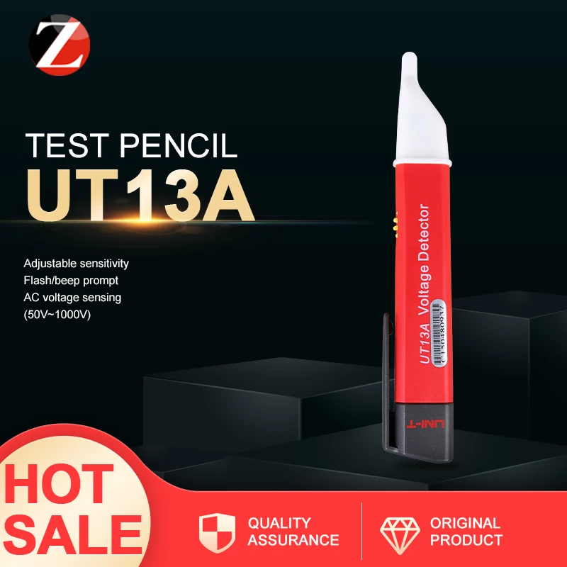 Tester Pero ENOTA UT13A UT13B Nastavljiva Občutljivost UT13B 50-1000 ACV mini AC Napetost Detektorji ENOTA UT13A UT13B Vroče Prodaje