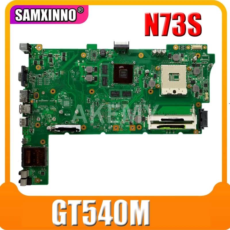 Za ASUS N73S N73SV N73SM Prenosni računalnik z matično ploščo GT540M grafična kartica Mainboard