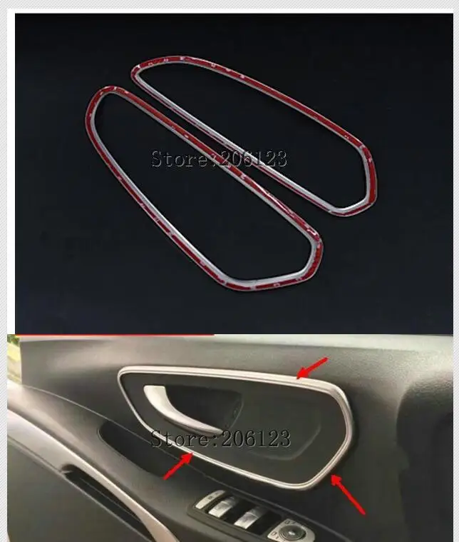 Notranjost Za Mercedes-Benz Vito W447 2016 2017 Notranja Vrata Avtomobila Potegnite Doorknob Ročaj Kritje Trim