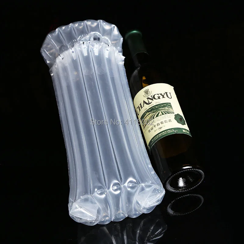 200pcs Vreča, PE 32*8 cm Zraka Dunnage Vrečko Zraka, ki je Napolnjena Zaščitna Steklenico Vina Zaviti Napihljivi Zračni Blazini Stolpec Zaviti Vrečke