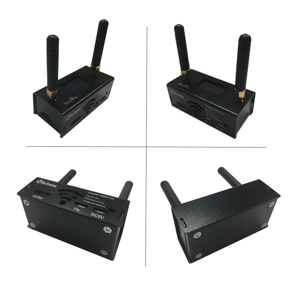 Vroče Sestavljeni Duplex Simplex MMDVM Hotspot UHF VHF + OLED + Antena Primeru Kit Podporo P25 DMR YSF Za Raspberry Pi