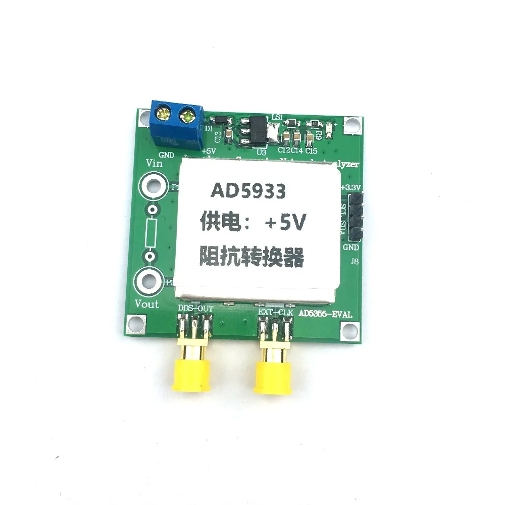 AD5933 impedanca pretvornik omrežni analizator modul 1M vzorčenja 12-bitni ločljivosti merjenje upora