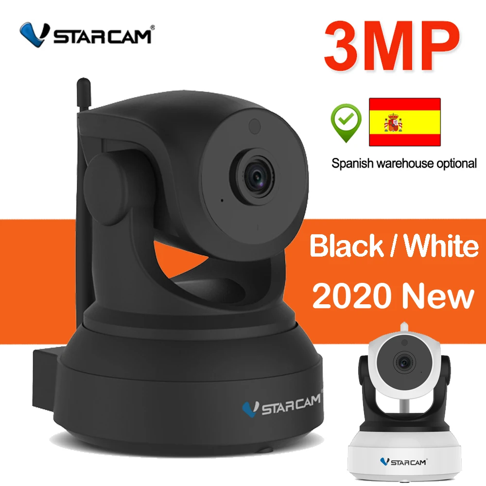 Vstarcam 3MP IP Kamero 1080P Zaprtih Home Security Kamera, Wifi P2P na Daljavo Pogled Vrtljiv Night Vision Baby Monitor 2304*1296P