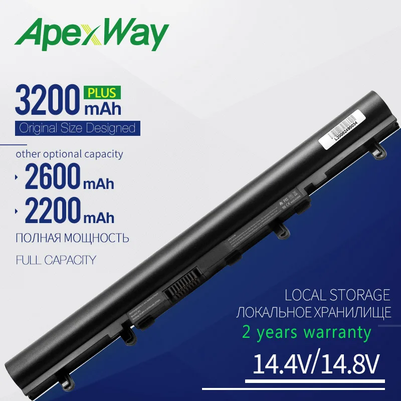 3200mAH 4CELL Nov Laptop Baterija Za Acer Aspire V5-431 V5-471 V5-531 V5-571 AL12A32 AL12A72 V5-431G V5-551-8401 V5-571PG MS2360