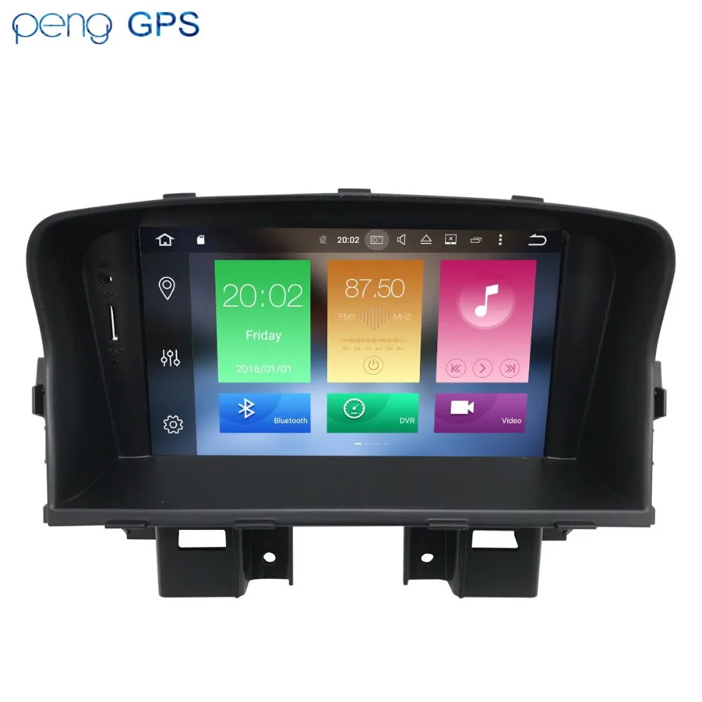Avtomobilski Stereo sistem Android 8.1 GPS Avto Večpredstavnostna Playeror Za Chevrolet CRUZE 2008-2011 Radio, DVD, TV Carplay Glavo Kamere enota