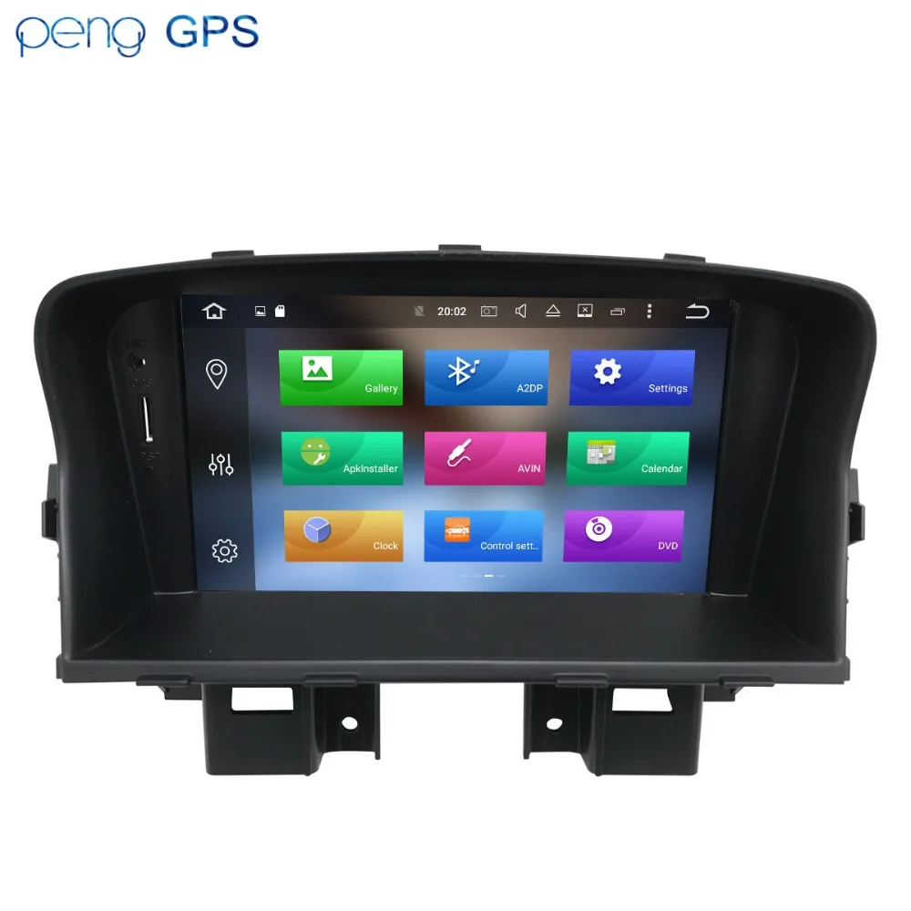 Avtomobilski Stereo sistem Android 8.1 GPS Avto Večpredstavnostna Playeror Za Chevrolet CRUZE 2008-2011 Radio, DVD, TV Carplay Glavo Kamere enota