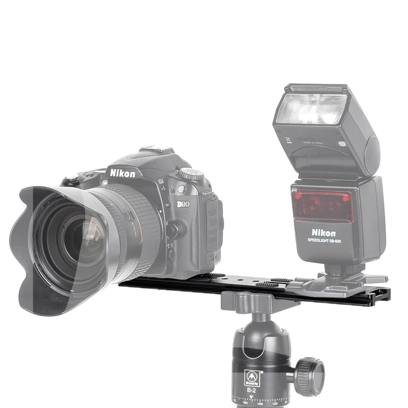 Manbily PU-240 hitro sprostitev ploščo kamere pan/tilt univerzalno SLR podaljša hitro sprostitev ploščo
