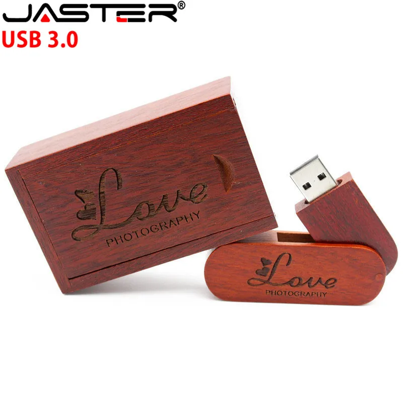 JASTER USB 3.0 lesenih tal usb+box bliskovni pogon pendrive 4GB 8GB 16GB 32GB 64GB stranka LOGOTIP poročno darilo(10 KOSOV brezplačno LOGOTIP)