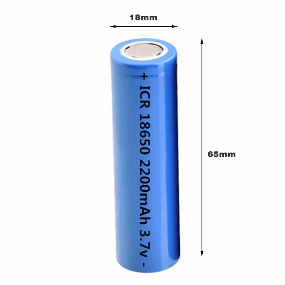 LERRONX ICR18650 3,7 V 2200mAh Li ionska 18650 Polnilna baterija za Svetilko Smerniki Litij-Moč Elektronski Izdelki