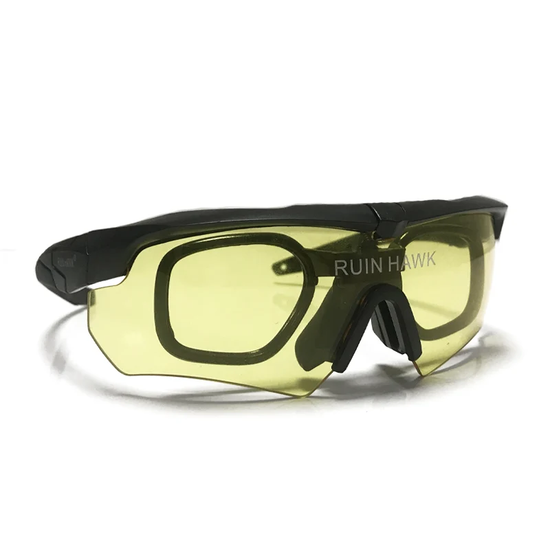 Zunanja Športna Sončna Očala Moških Taktične Vojaške Očala Lov Streljanje Paintball Airsoft Očala 3 Objektiv Kolesarjenje, Pohodništvo Očala