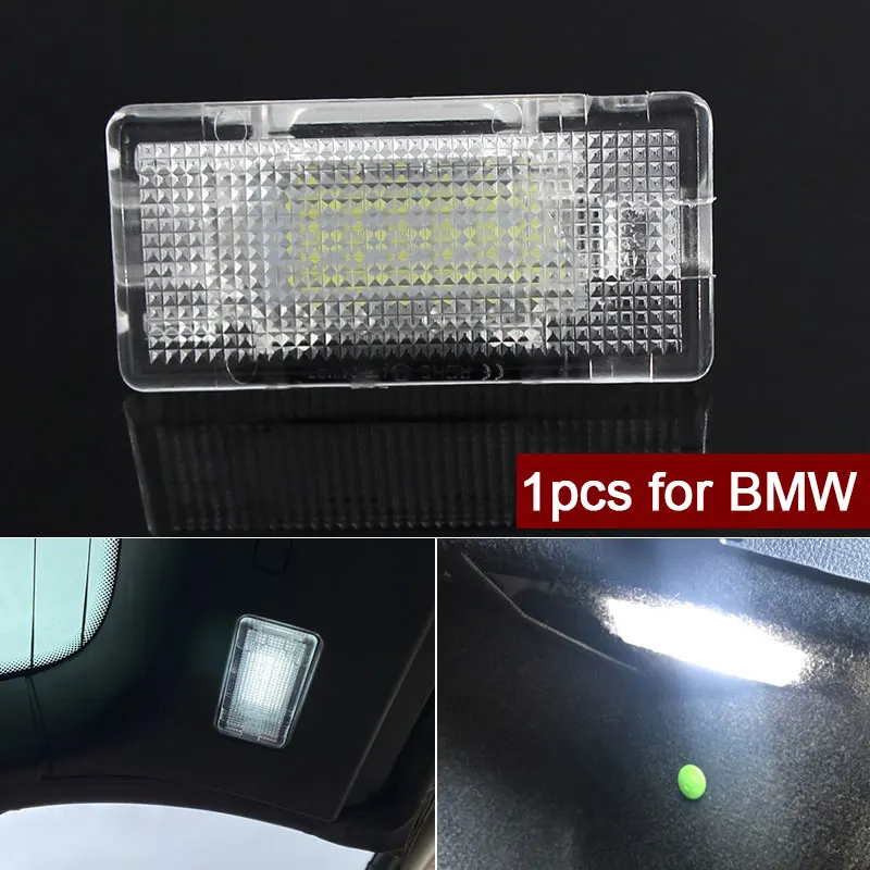 1Pcs 24SMD Led Footwell Prtljage Trunk Notranje Luči Škatle za Rokavice Lučka Brez Napake za BMW X5 E46 E39 E84 E90 E91 E92 E53 F10 F01 F02