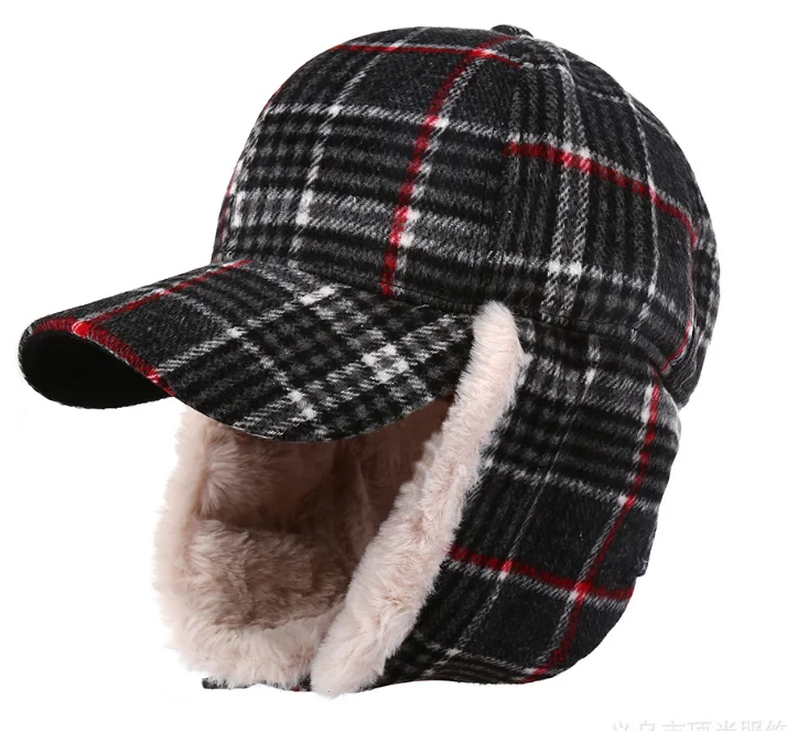 WinterFashionable Toplo Uho Skp Vetroloma Skp Lei Feng klobuk za moške in Ženske Nove Smučarske Kape