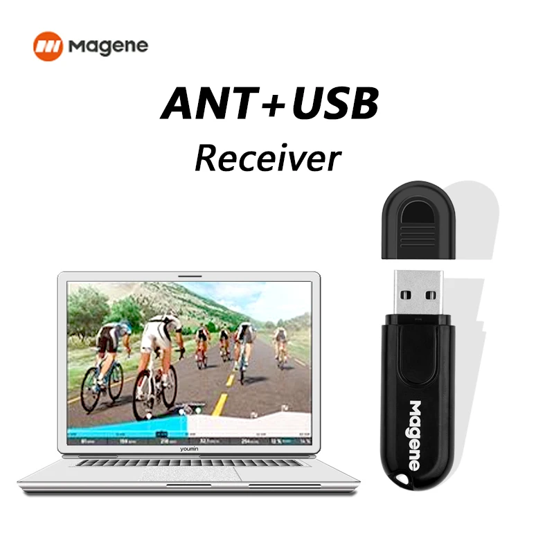 MAGENE ANT + USB Oddajnik Sprejemnik Združljiv z Garmin PRODAJO Kolesarskih Računalnik Cikel USB ANT Stick Bluetooth Hitrosti Senzor Kadence