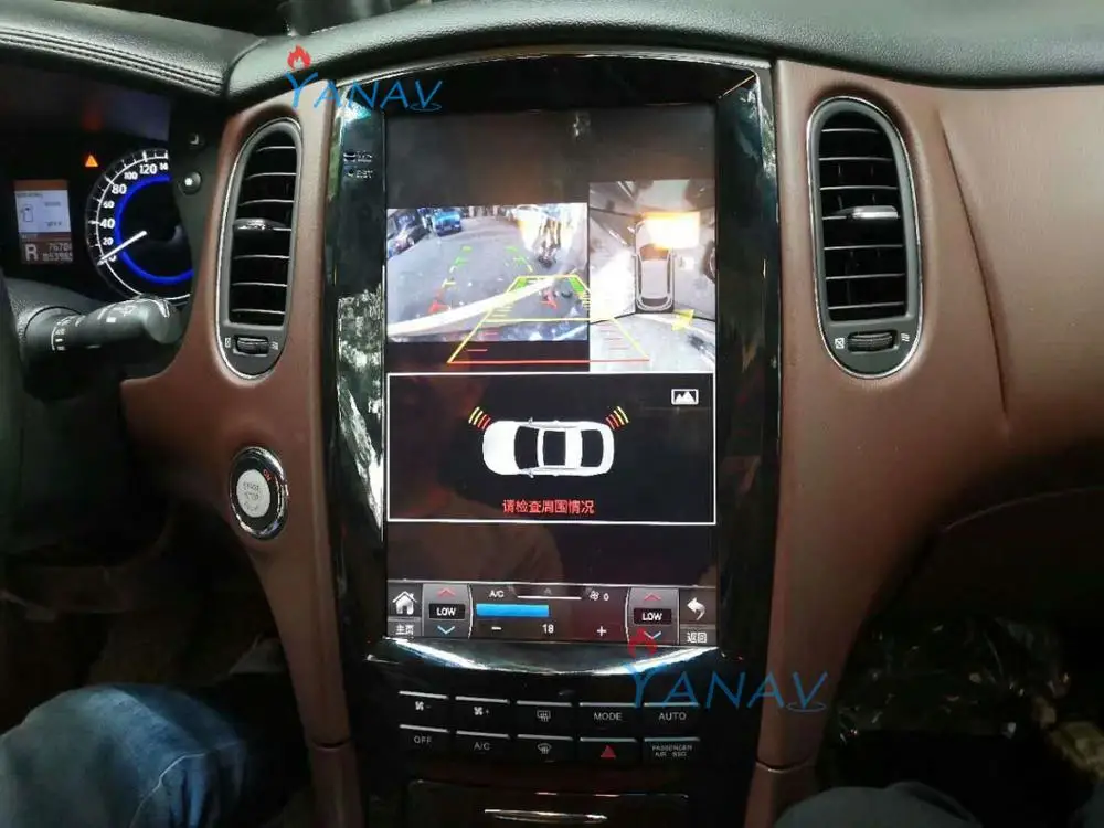 Avto avdio večpredstavnostna navpično zaslon, DVD predvajalnik za-infiniti QX50 EX25-2020 Tesla slog Android avto stereo avto radio predvajalnik