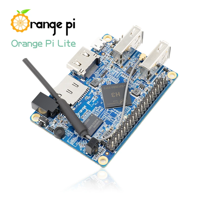 Oranžna Pi Lite+ Pregleden ABS Ohišje+ Napajanje, Podpira Android, Ubuntu, Debian Open-Source Mini Enoten Odbor