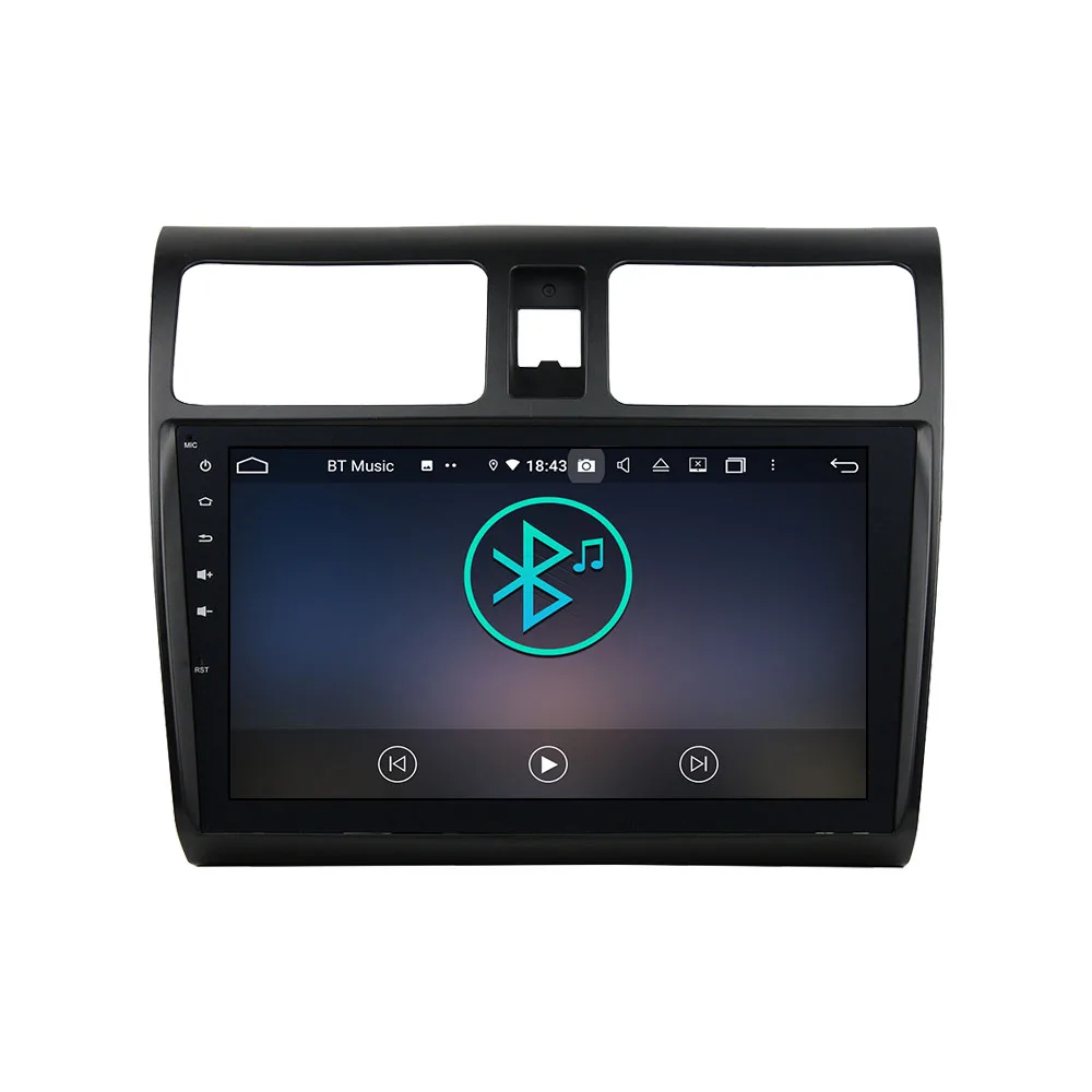 Brezžični Carplay Android 10 Zaslon Multimedijski Predvajalnik Za Suzuki Swift 2005 2006 2007-2010 GPS Navi Audio Stereo Radio Vodja Enote