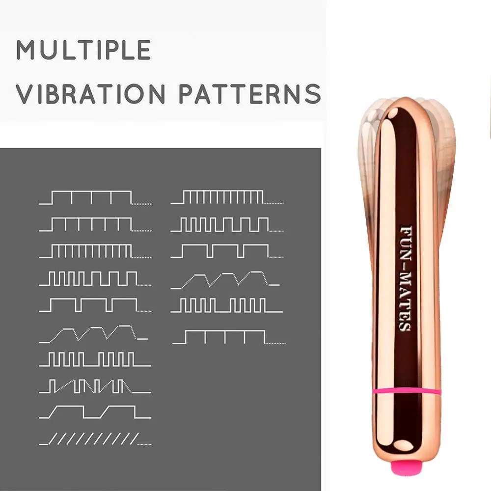 Mini Bullet Vibratorji Za Ženske Klitoris Stimulator 16 Hitrost, Moč, Opozarjanje Z Vibriranjem Šminka Masturbator Prst Spola Igrače, Ženska Sexshop