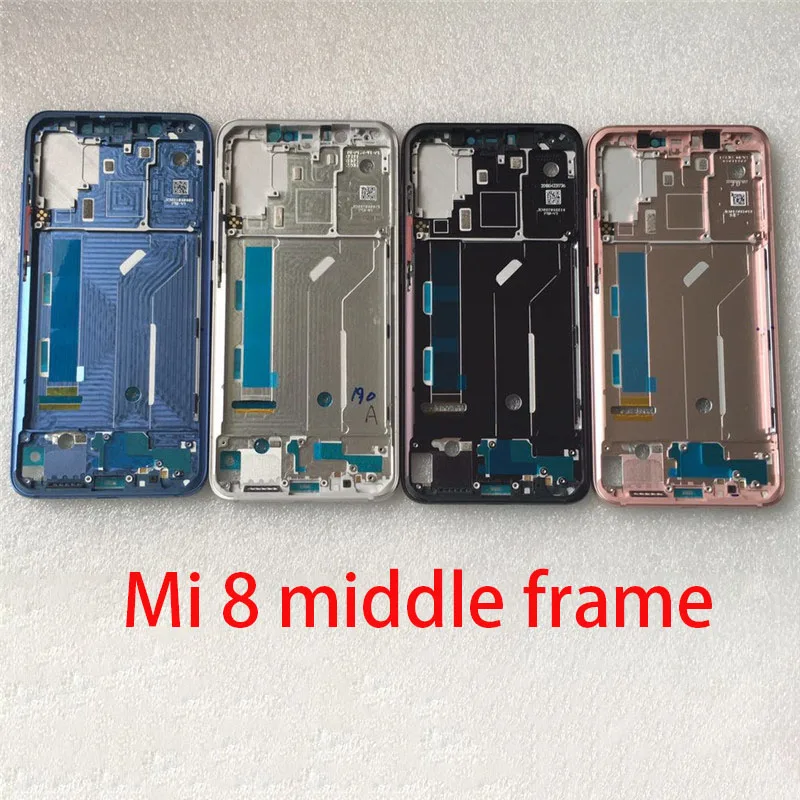 Za Xiaomi Mi 8 začetni zaslon sredini okvirja mi 8 mobilni telefon srednjega okvirja kovina sredini okvirja mi 8 začetni zaslon nosilec